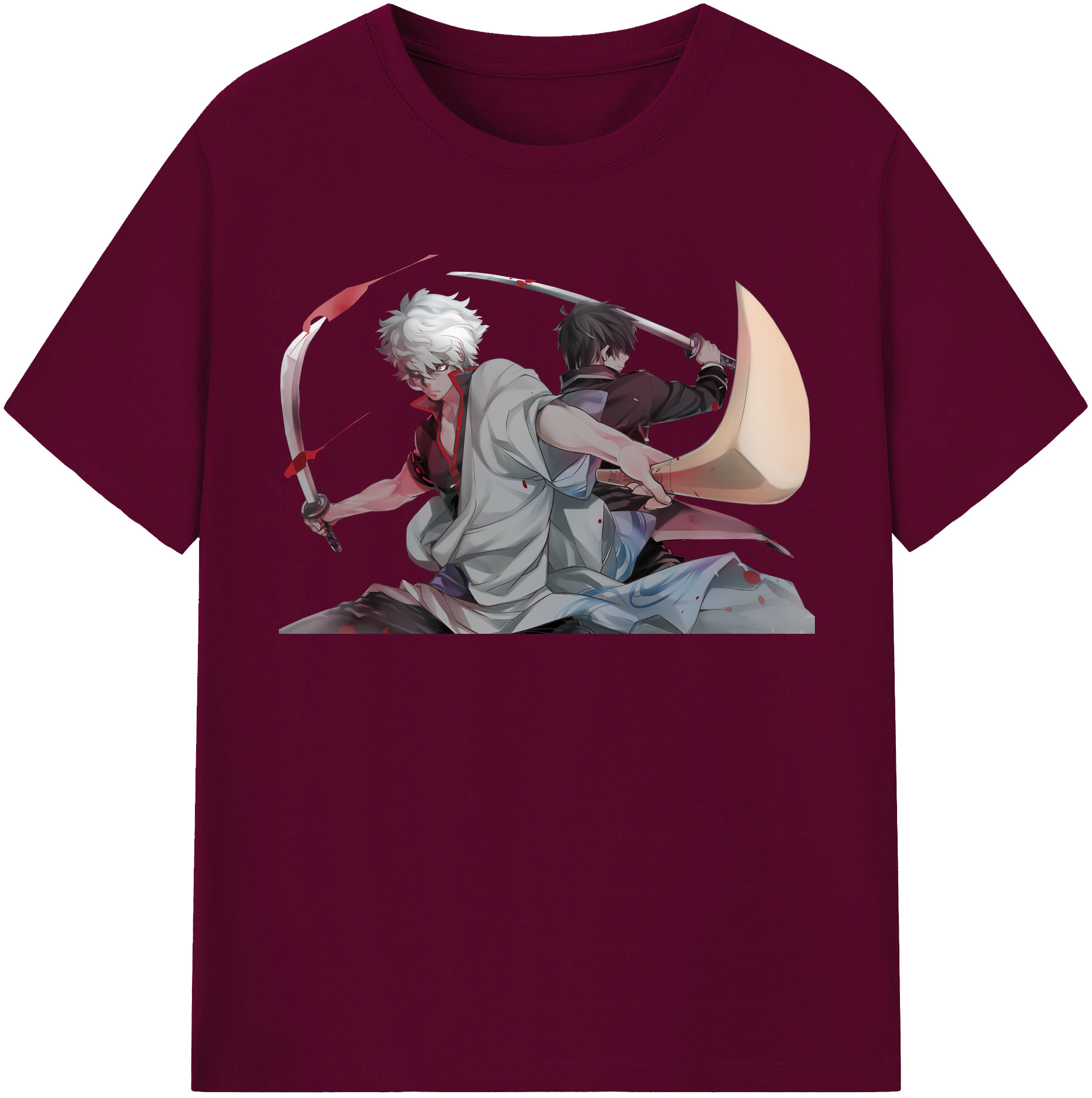 （画像用） ぎんたま 坂田銀時（さかたぎんとき） 神楽 志村新八（しむら しんぱち） GINTAMA Sakata Gintoki Kagura Shimura Shinpachi レディースカジュアルプリントTシャツ（綿100％）